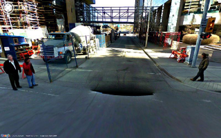 Illustration for article titled Google Street View Glitches Show A Haunting Digital World